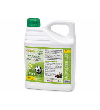 CLEAN GARDEN SPORT CONCENTRATO Chimiver Detergente concentrato per la Pulizia di campi Sportivi in Erba Sintetica  | Tanica da 5L.
