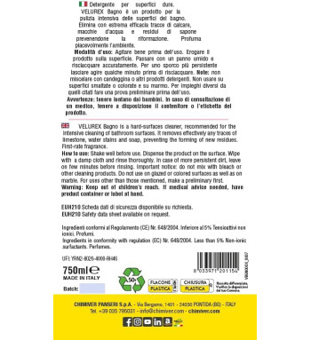 VELUREX BAGNO 750ML