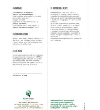Mistrall Detergente 1L