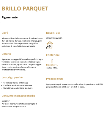 GEAL BRILLO PARQUET 1 LT