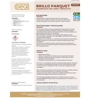 GEAL BRILLO PARQUET 1 LT