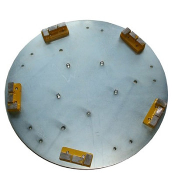 DISCO 5 INSERTI DIAMANTATI GIALLI PER MONOSPAZZOLE