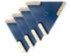 SET 4 SEGMENTI DIAMANTATI PER LEVIGATURA CEMENTO