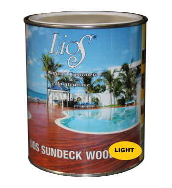 LIOS SUNDECK WOOD OIL LIGHT 1LT